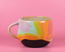  13oz Rainbow marble mug 1