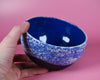 Blue Splatter bowl 3