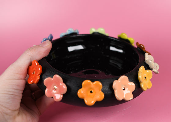 3D Flower rainbow dish