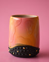 18oz Yellow/pink lava lamp cup