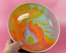  Rainbow marble bowl