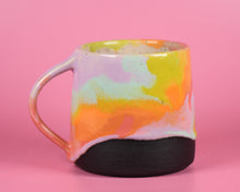  14oz Rainbow marble mug 3