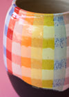Rainbow picnic vase