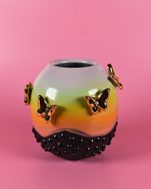  Rainbow Butterfly Vase3