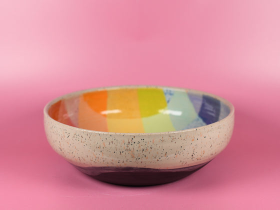 Rainbow picnic bowl 5