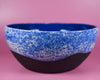 Blue Splatter bowl 1
