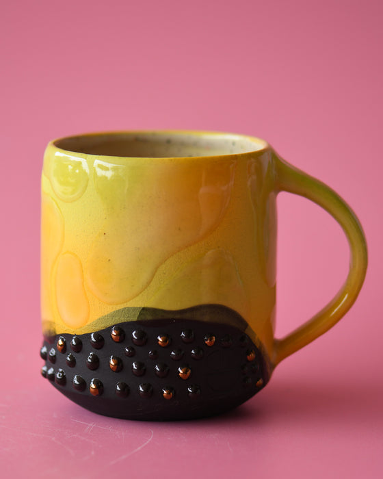 14oz green/yellow lava lamp mug 2