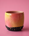 12oz Green/pink lava lamp cup