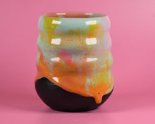  13oz Rainbow marble cup 2