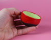 Red/mint mini bowl