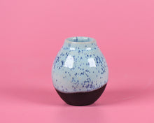  Speckled blue mini pot #4