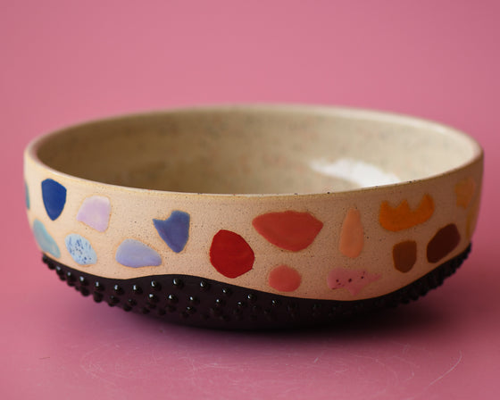 Rainbow Blob serving bowl 2