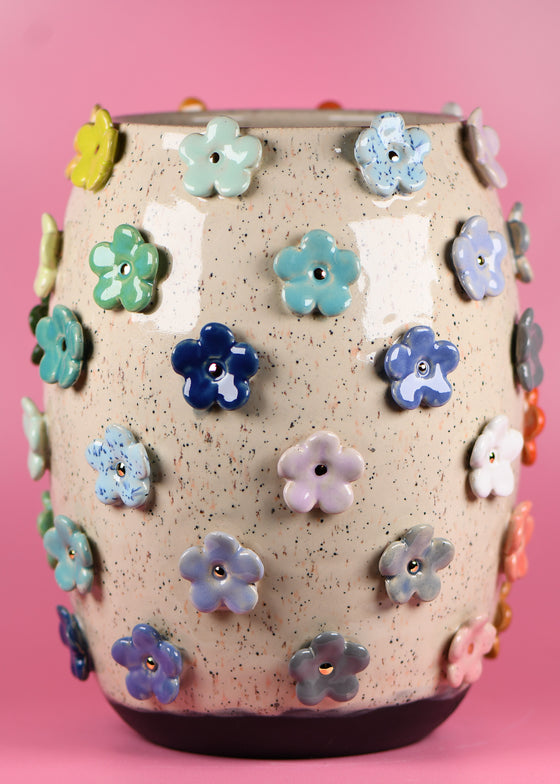 Rainbow 3D Flower vase 2