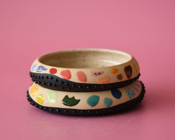 Rainbow Blob dish 2