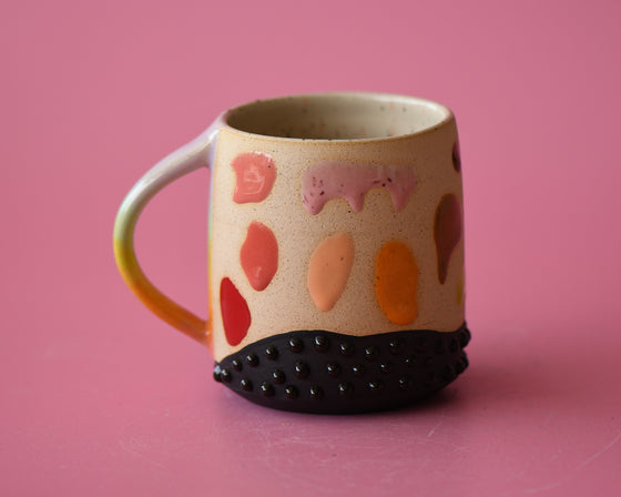 12oz Rainbow blob mug 4