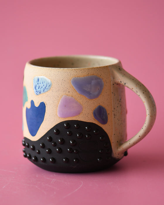 10oz Rainbow blob mug 2