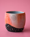 12oz red/blue lava lamp cup