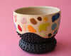 Rainbow blob planter 2