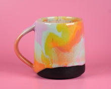 9oz Rainbow marble mug 1
