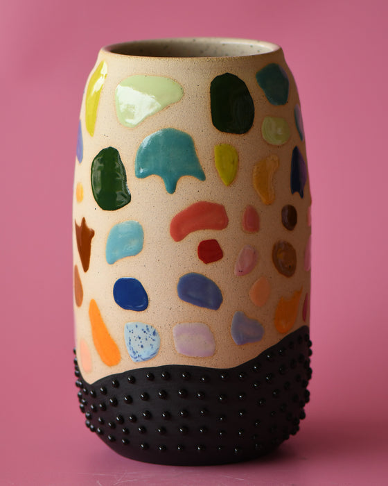 Rainbow Blob vase