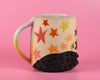 12oz Multicolored star mug 4