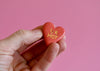 Coral Conversation Heart magnet - UR HOT