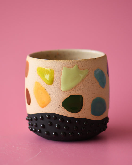 12oz Rainbow blob cup 2