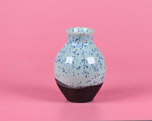  Speckled blue mini pot #1