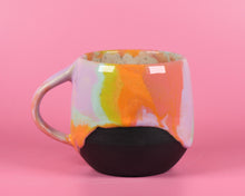  12oz Rainbow marble mug 4