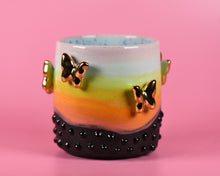  10oz Rainbow butterfly cup 1