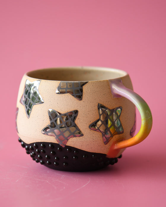 14oz Disco star mug 7