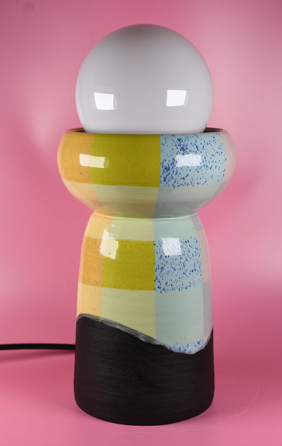 Rainbow picnic lamp