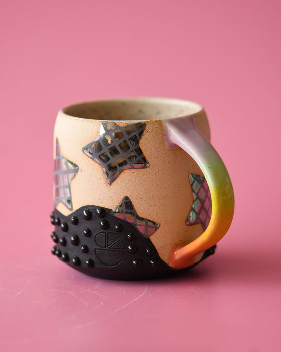 8oz Disco star mug 1