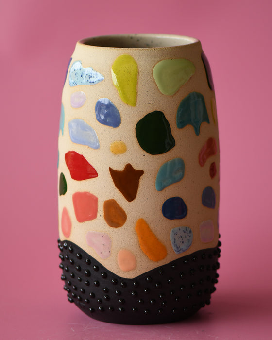 Rainbow Blob vase