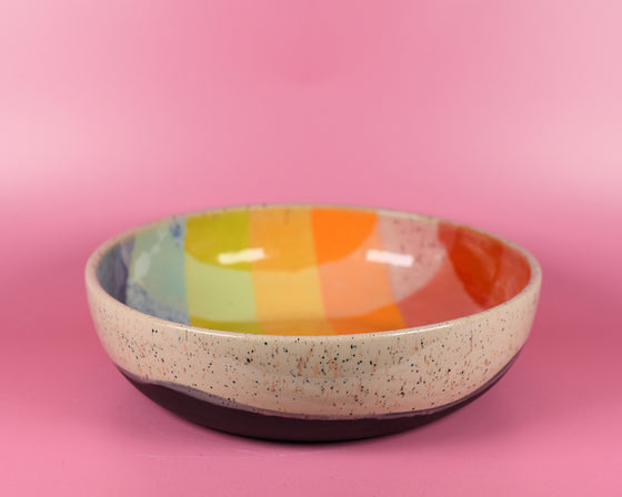 Rainbow picnic bowl 4