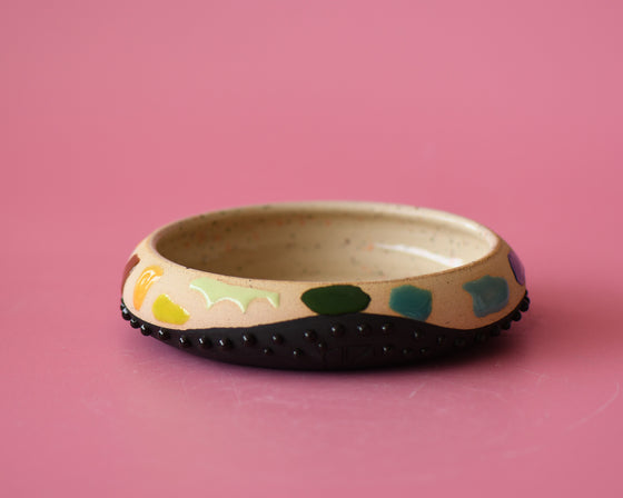 Rainbow Blob dish 1