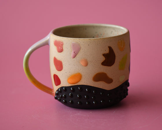 16oz Rainbow blob mug 2