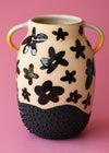 Rainbow flower vase