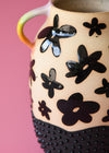 Rainbow flower vase