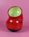 Red/mint mini bowl