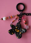 Gold and Black Bag charm 2