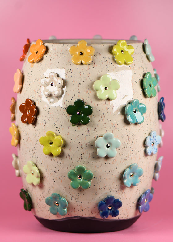 Rainbow 3D Flower vase 2
