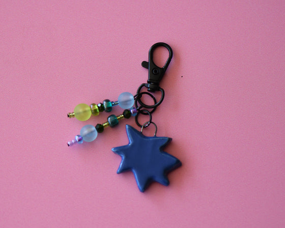 Starburst bag charm 11