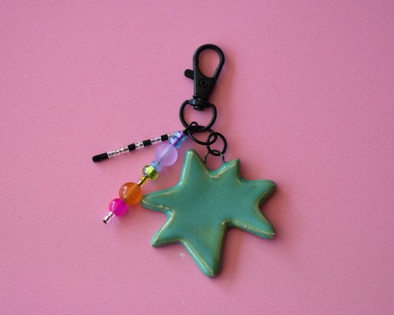 Starburst bag charm 16