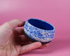 Blue Splatter mini bowl