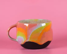  10oz Rainbow Marble Mug1
