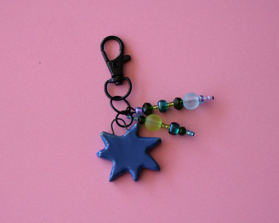 Starburst bag charm 6
