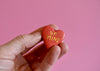 Coral Conversation Heart magnet - BE MINE