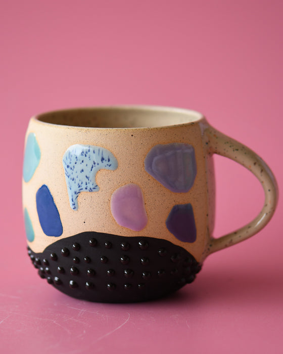 14oz Rainbow blob mug 4