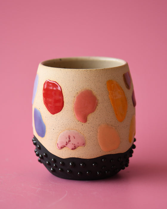 12oz Rainbow blob cup 1